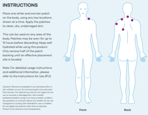 LifeWave Icewave Patch Placement